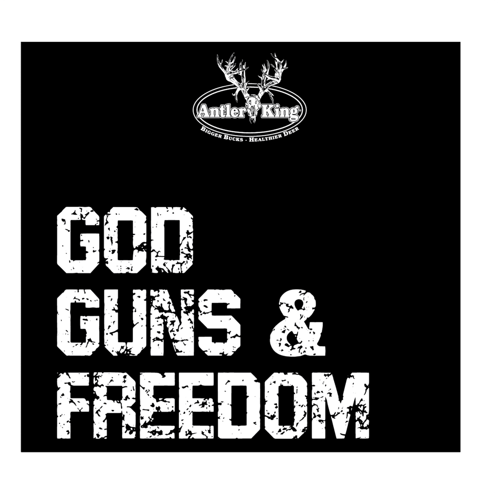 Antler King Brand God, Guns, & Freedom Long Sleeve Shirt
