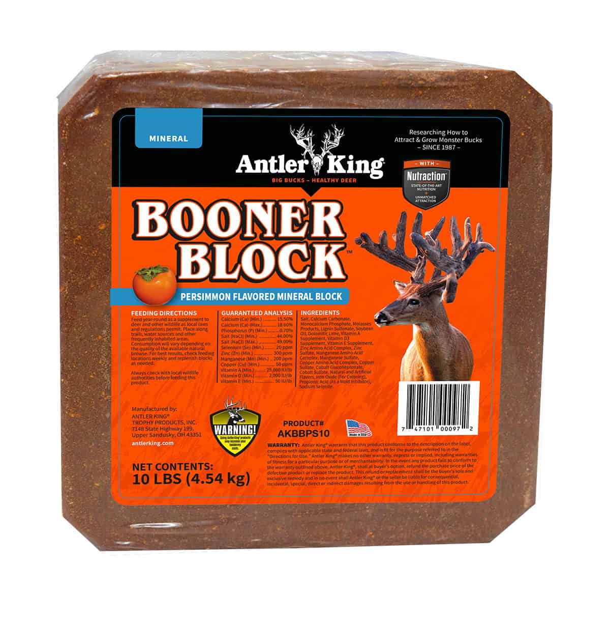 Persimmon Flavored Booner Block