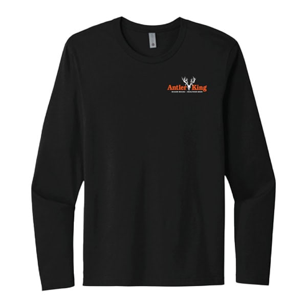 Black Long-Sleeve T-Shirt w/Logo