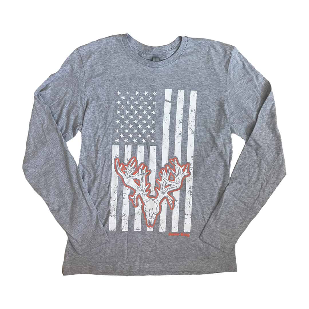 Antler King Brand God, Guns, & Freedom Long Sleeve Shirt
