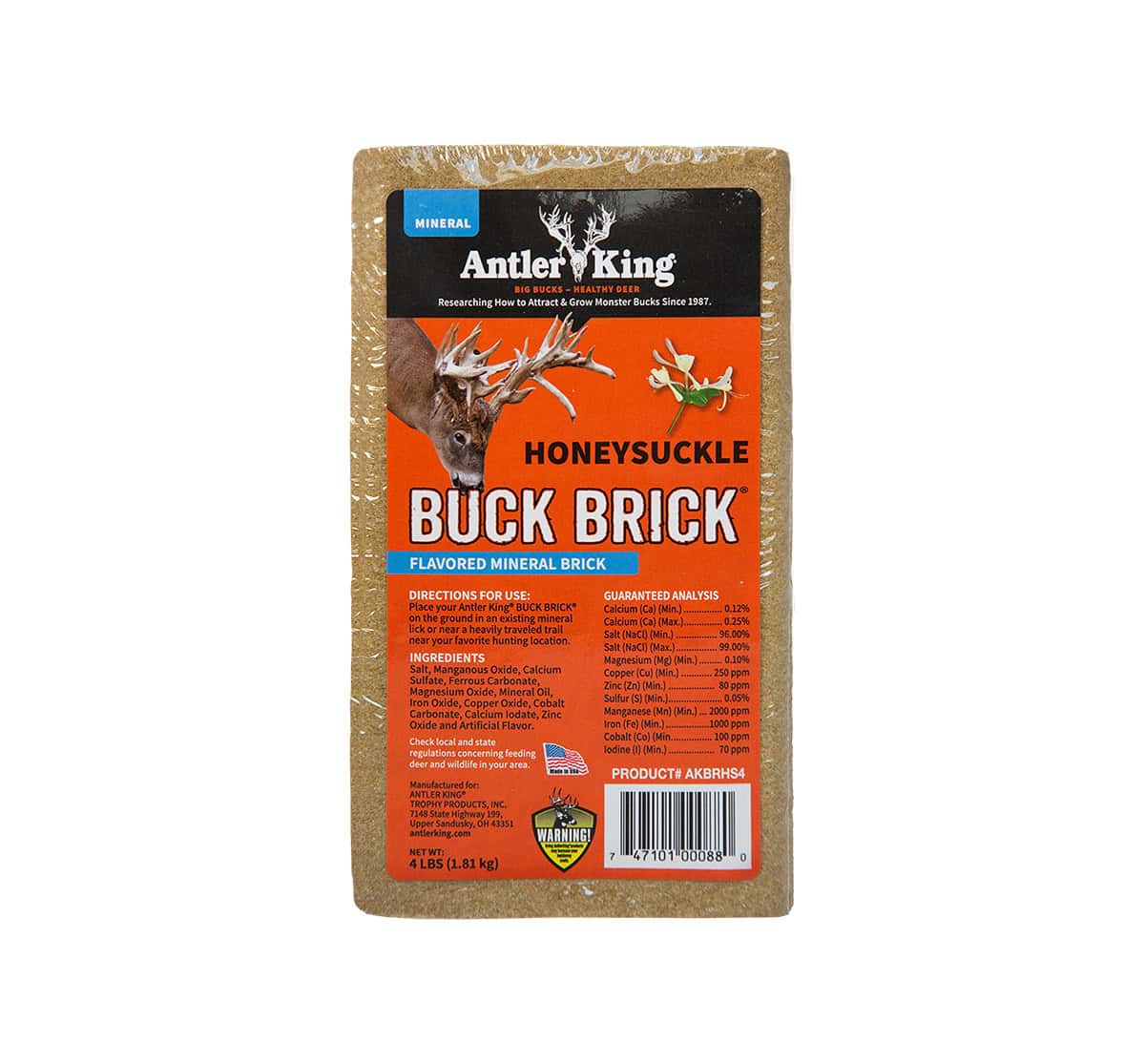 Honeysuckle Flavored Buck Brick