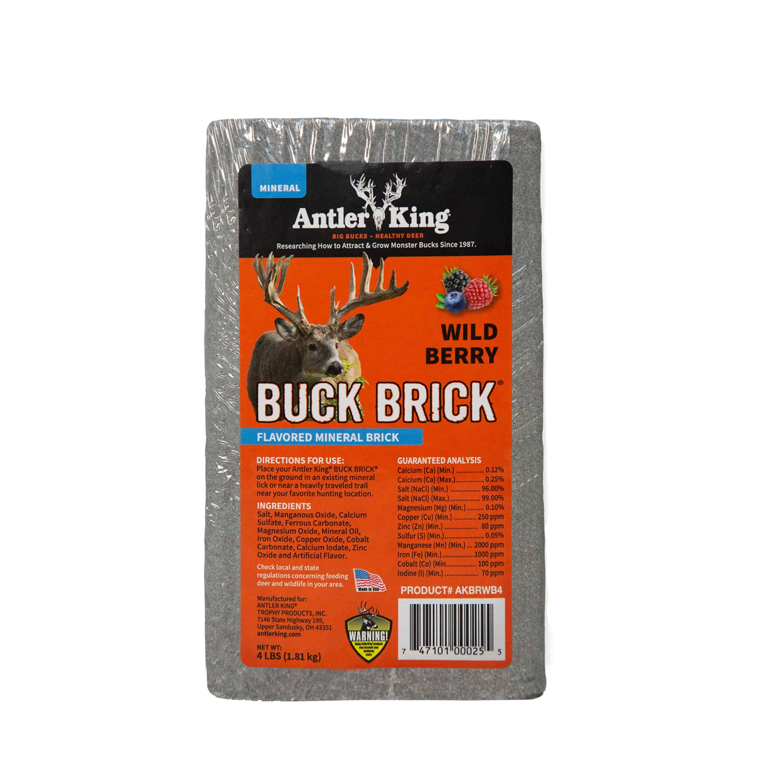 Wild Berry Flavored Buck Brick – Antler King