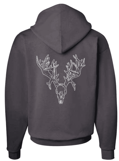 Antler King Gray Hoodie