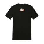 Distressed Black Antler King Logo Shirt. - Antler King
