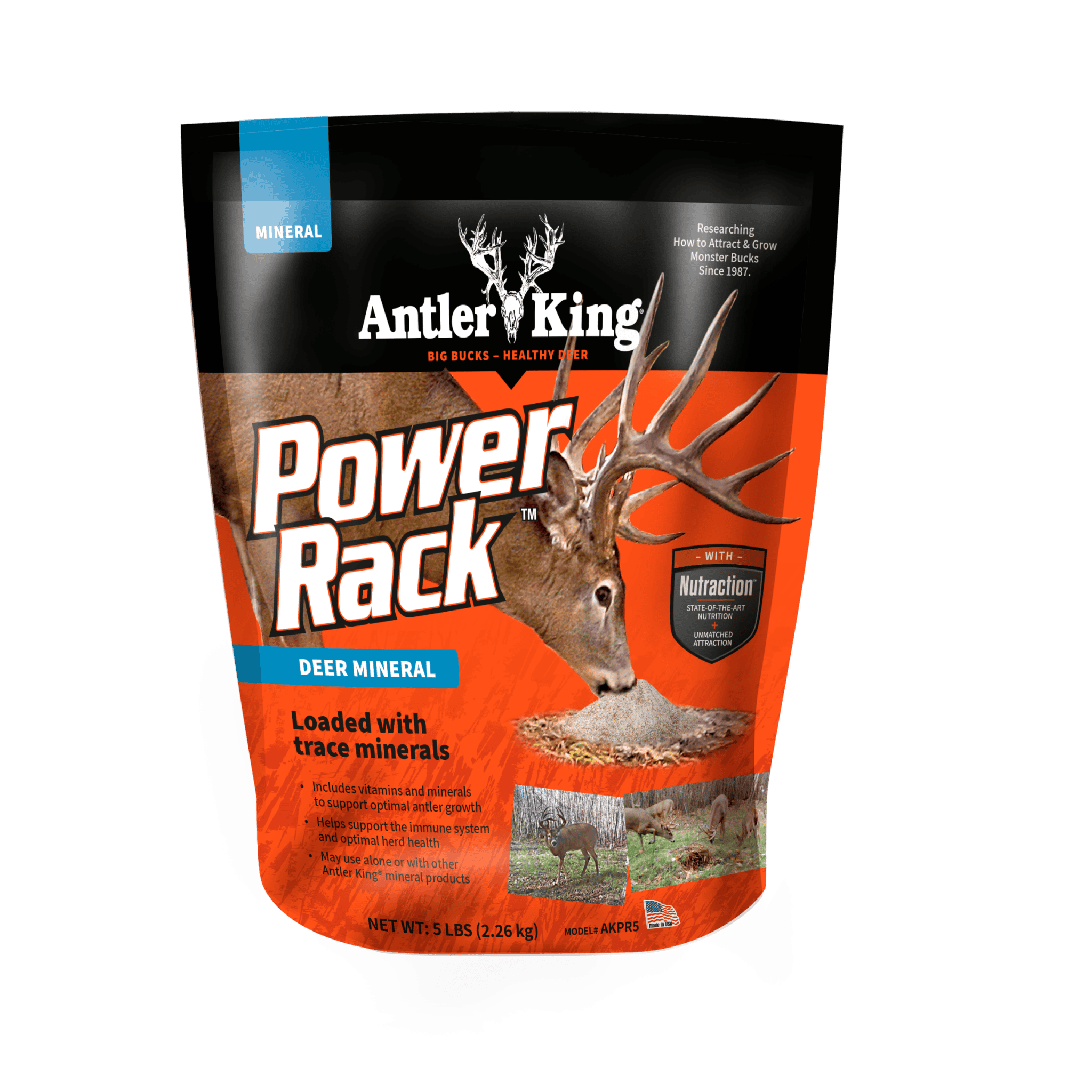 Power Rack Deer Mineral Antler King